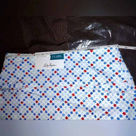 NWT🔥Tummy Control Lady Hagen Skort Red & Blue Stars 🤩 XS or Med - Picture 12 of 14